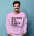 Aaramkhor INTELLIGENCE IS THE ABILITY TO ADAPT TO CHANGE PHYSICS Science, Nerd, Geeky winter 23 Unisex Sweatshirts